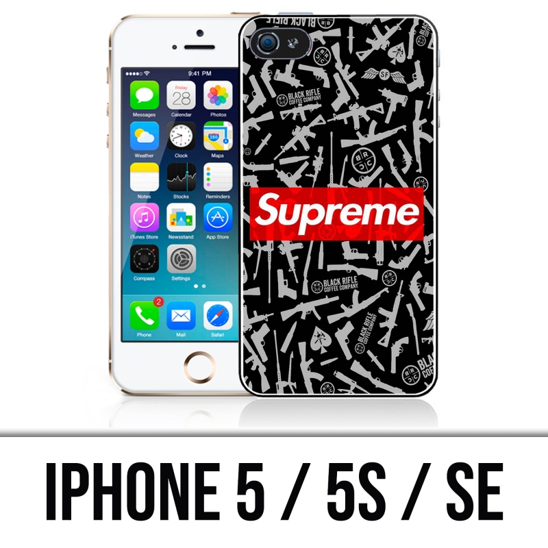 Coque iPhone 5, 5S et SE - Supreme Black Rifle