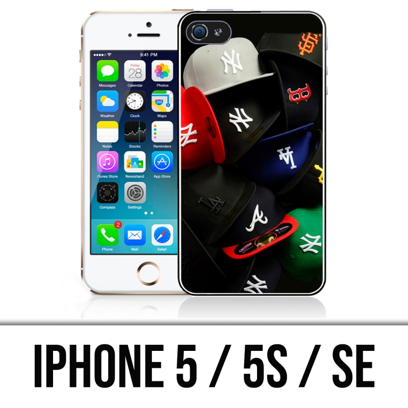 Carcasa para iPhone 5, 5S y SE - New Era Caps