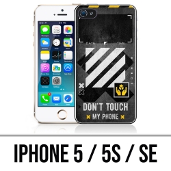 Funda para iPhone 5, 5S y SE - Blanco roto, incluye teléfono táctil