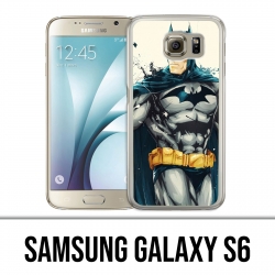 Coque Samsung Galaxy S6 - Batman Paint Art