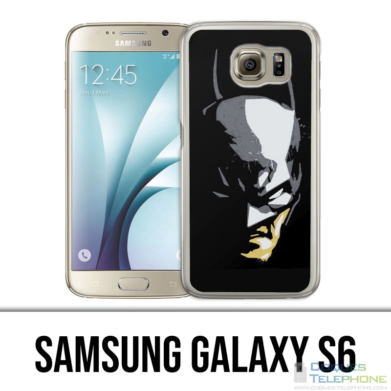 Coque Samsung Galaxy S6 - Batman Paint Face