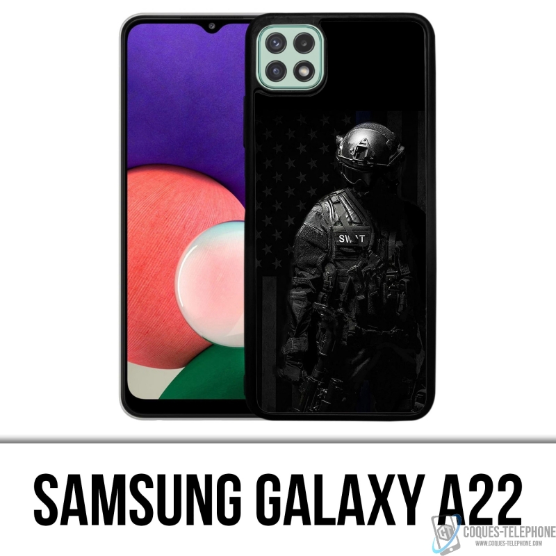 Funda Samsung Galaxy A22 - Swat Police Usa