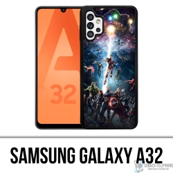 Custodia per Samsung Galaxy A32 - Avengers contro Thanos