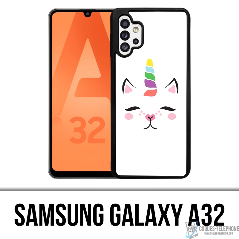 Custodia Samsung Galaxy A32 - Gato Unicornio