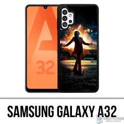 Coque Samsung Galaxy A32 - Joker Batman On Fire