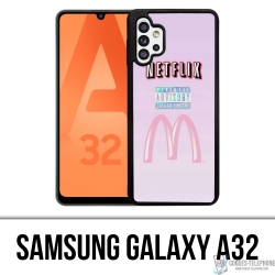 Samsung Galaxy A32 Case - Netflix And Mcdo