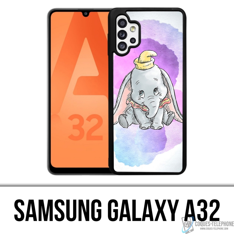 Coque Samsung Galaxy A32 - Disney Dumbo Pastel