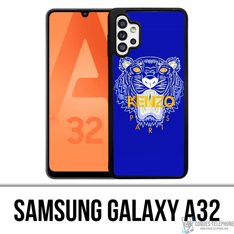 Funda Samsung Galaxy A32 - Kenzo Blue Tiger