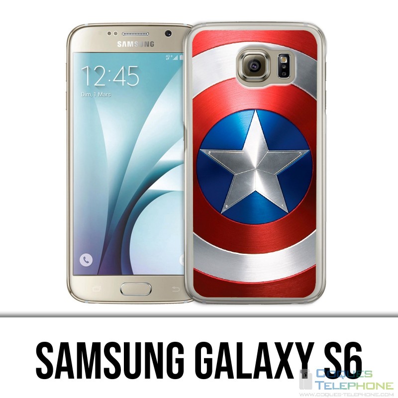 Custodia Samsung Galaxy S6 - Captain America Avengers Shield