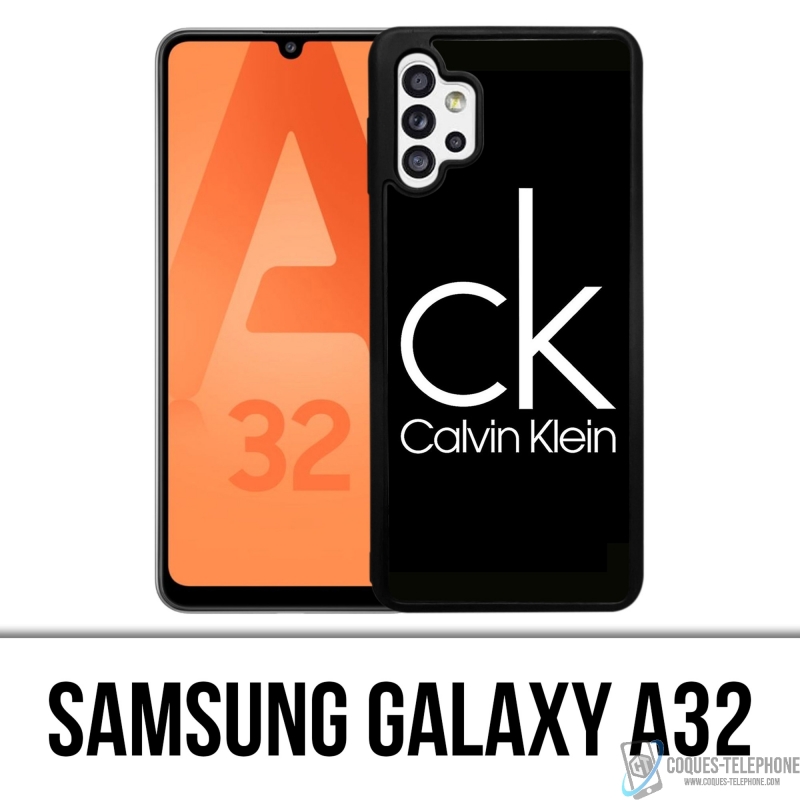 Funda Samsung Galaxy A32 - Calvin Klein Logo Negro