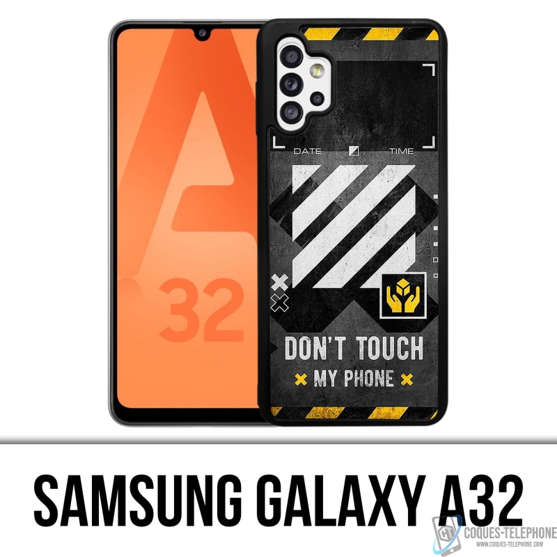 Funda para Samsung Galaxy A32 - Blanco roto, incluye teléfono táctil