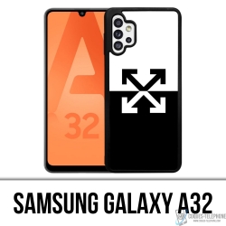 Coque Samsung Galaxy A32 - Off White Logo