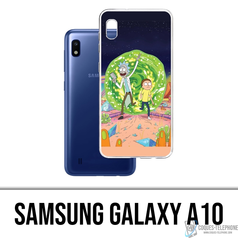 Funda Samsung Galaxy A10 - Rick y Morty