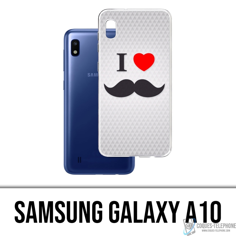 Samsung Galaxy A10 case - I Love Mustache