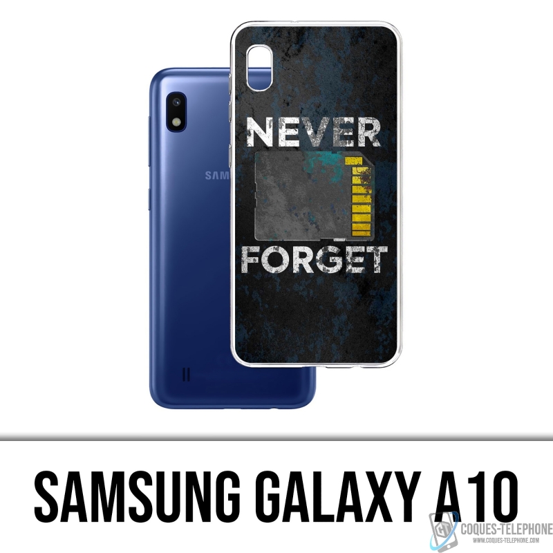 Custodia per Samsung Galaxy A10 - Non dimenticare mai