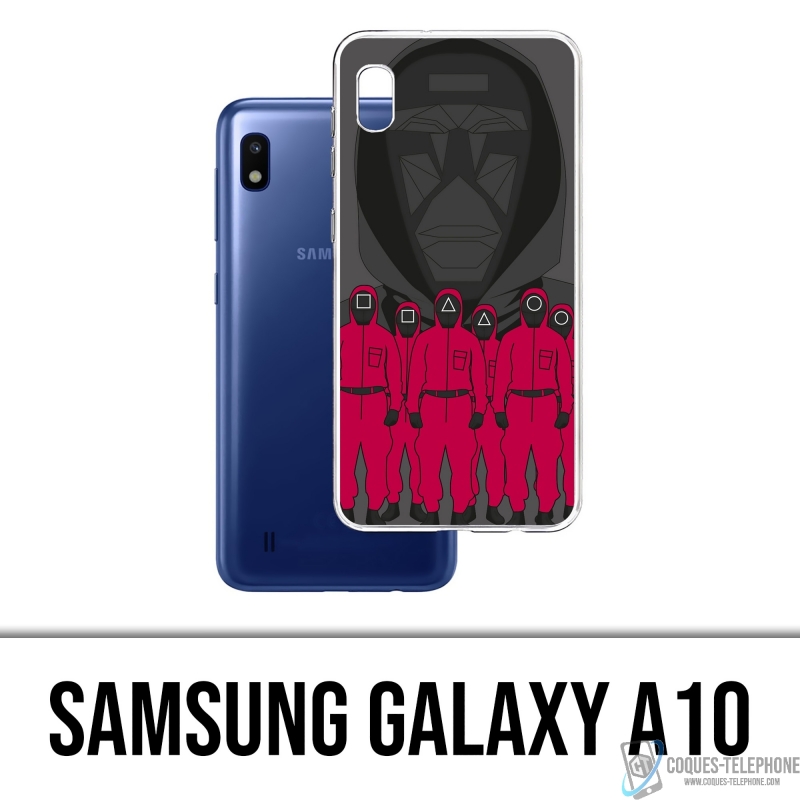 Samsung Galaxy A10 Case - Tintenfisch-Spiel Cartoon Agent