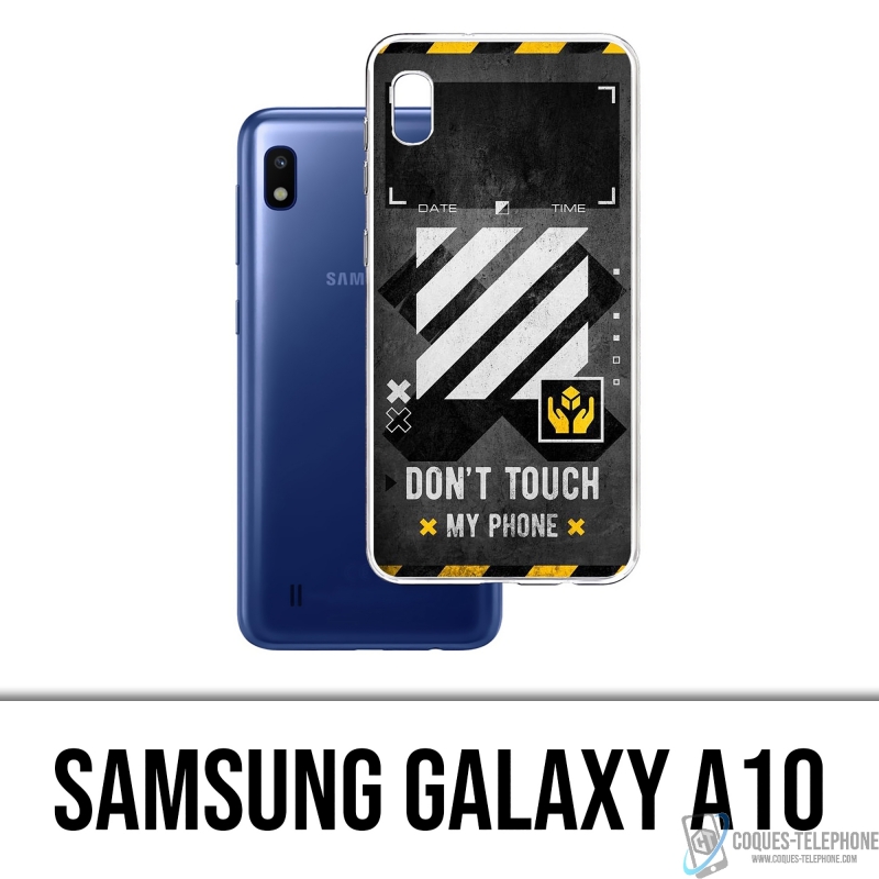 Custodia per Samsung Galaxy A10 - Bianco sporco con Touch Phone incluso