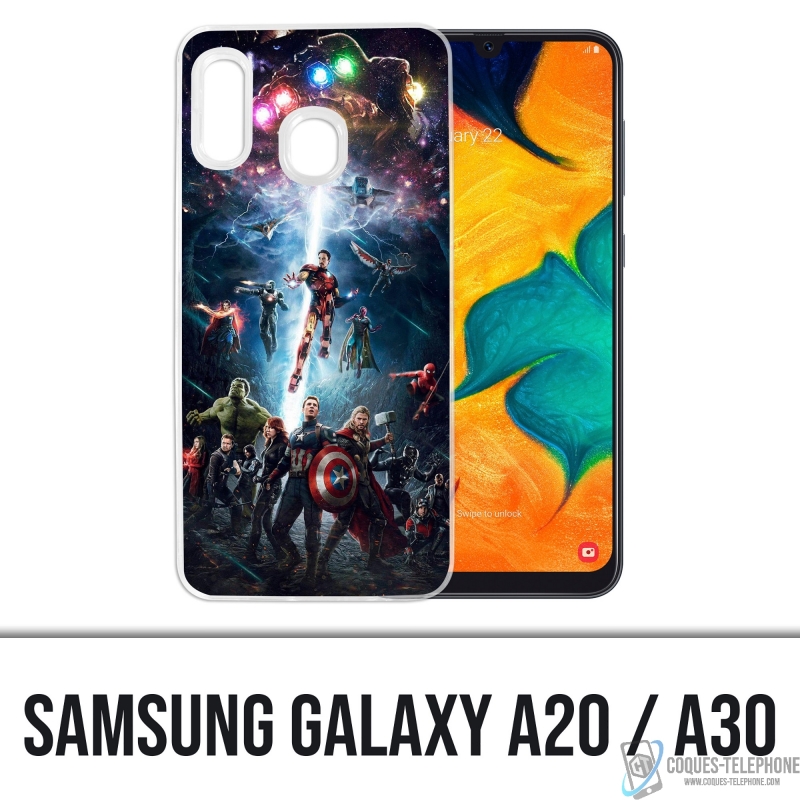 Cover Samsung Galaxy A20 - Avengers Vs Thanos