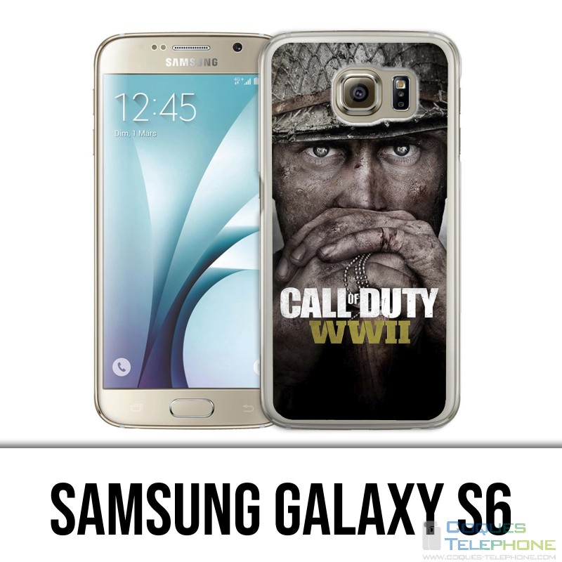 Carcasa Samsung Galaxy S6 - Soldados Call of Duty Ww2