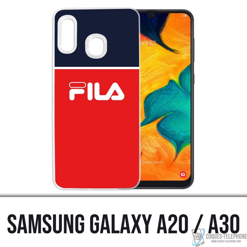 Custodia per Samsung Galaxy A20 - Fila Blu Rosso