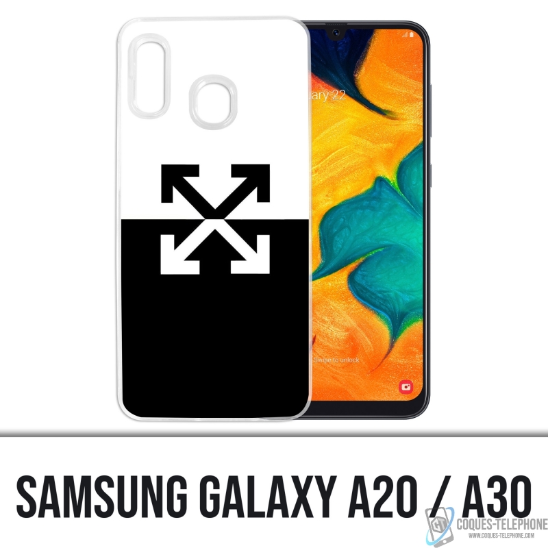 Coque Samsung Galaxy A20 - Off White Logo