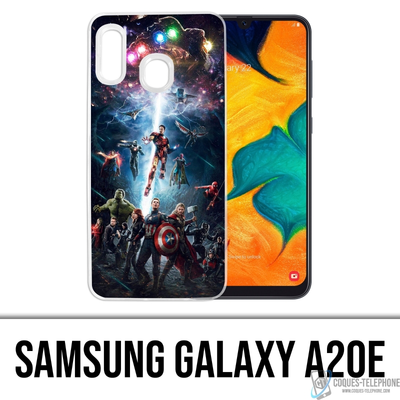 Samsung Galaxy A20e Case - Avengers vs Thanos
