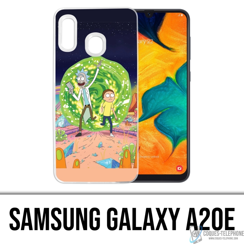 Funda Samsung Galaxy A20e - Rick y Morty