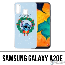 Funda Samsung Galaxy A20e - Stitch Merry Christmas