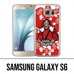 Carcasa Samsung Galaxy S6 - Cartoon Casa De Papel