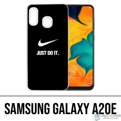 Samsung Galaxy A20e Case - Nike Just Do It Schwarz