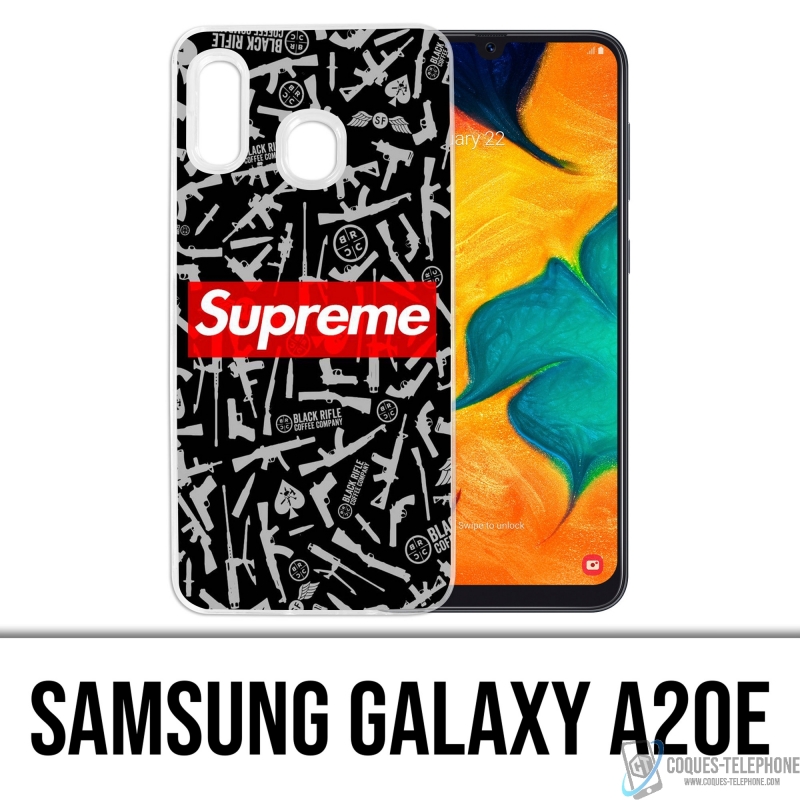 Coque Samsung Galaxy A20e - Supreme Black Rifle