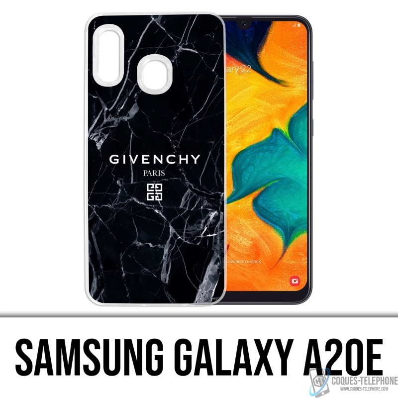 Coque Samsung Galaxy A20e - Givenchy Marbre Noir