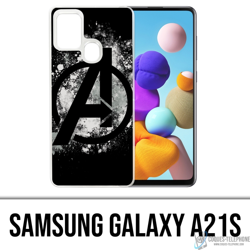 Coque Samsung Galaxy A21s - Avengers Logo Splash