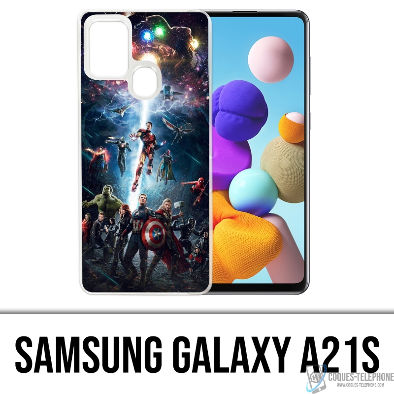 Coque Samsung Galaxy A21s - Avengers Vs Thanos