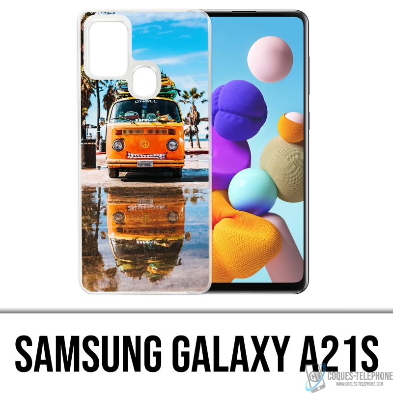 Funda Samsung Galaxy A21s - VW Beach Surf Bus