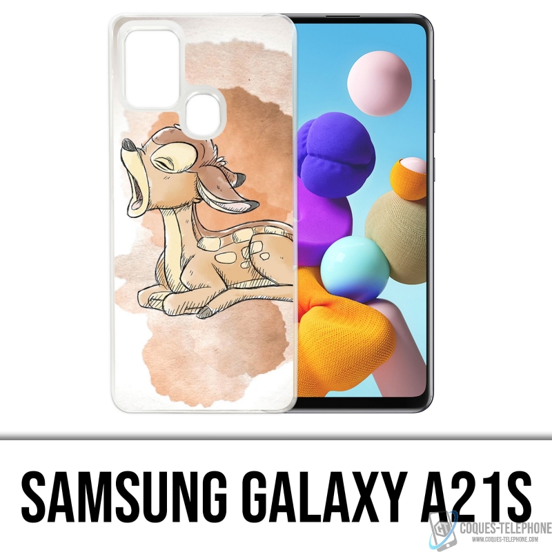 Coque Samsung Galaxy A21s - Disney Bambi Pastel