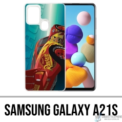 Custodia per Samsung Galaxy A21s - Disney Cars Speed