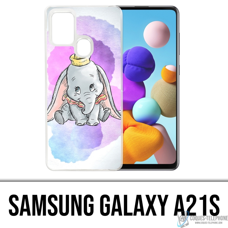 Custodia Samsung Galaxy A21s - Disney Dumbo Pastel