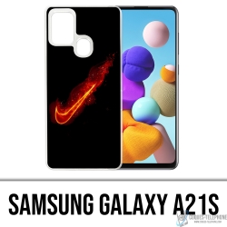 Coque Samsung Galaxy A21s - Nike Feu