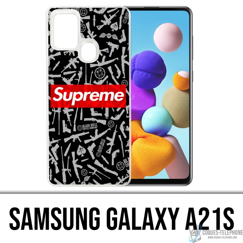 Custodia Samsung Galaxy A21s - Fucile nero supremo