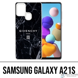 Coque Samsung Galaxy A21s - Givenchy Marbre Noir