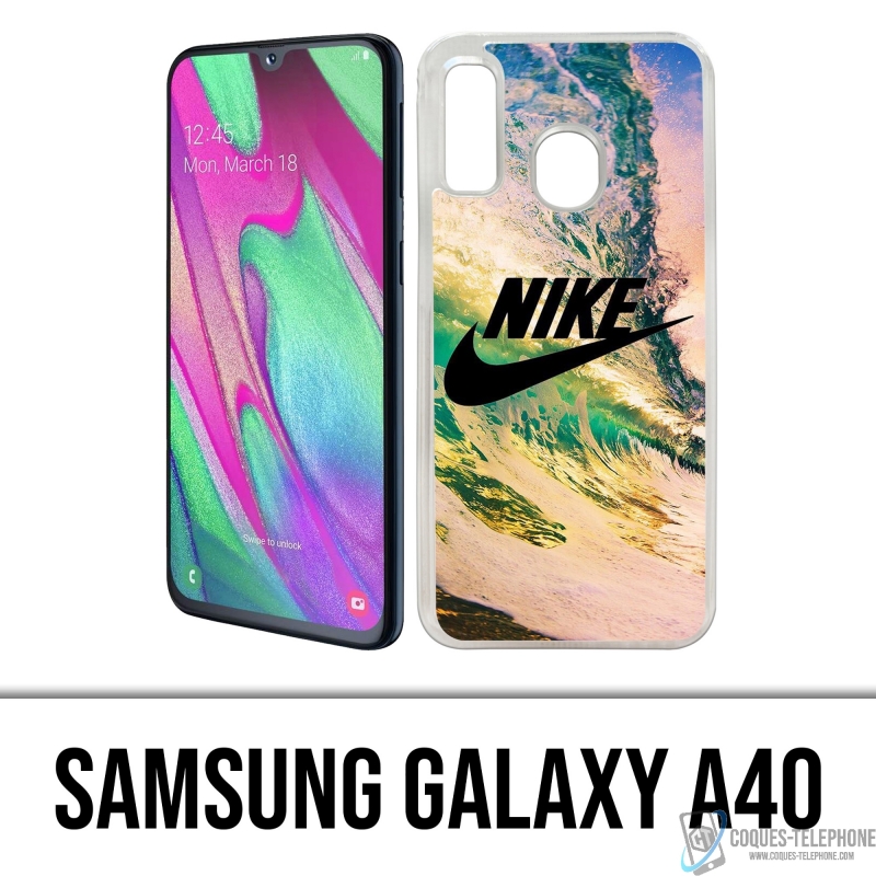 Samsung Galaxy A40 case - Nike Wave