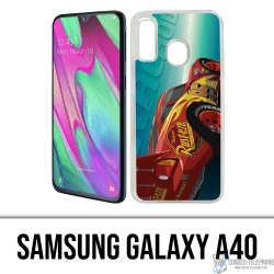 Funda Samsung Galaxy A40 - Velocidad de Cars de Disney