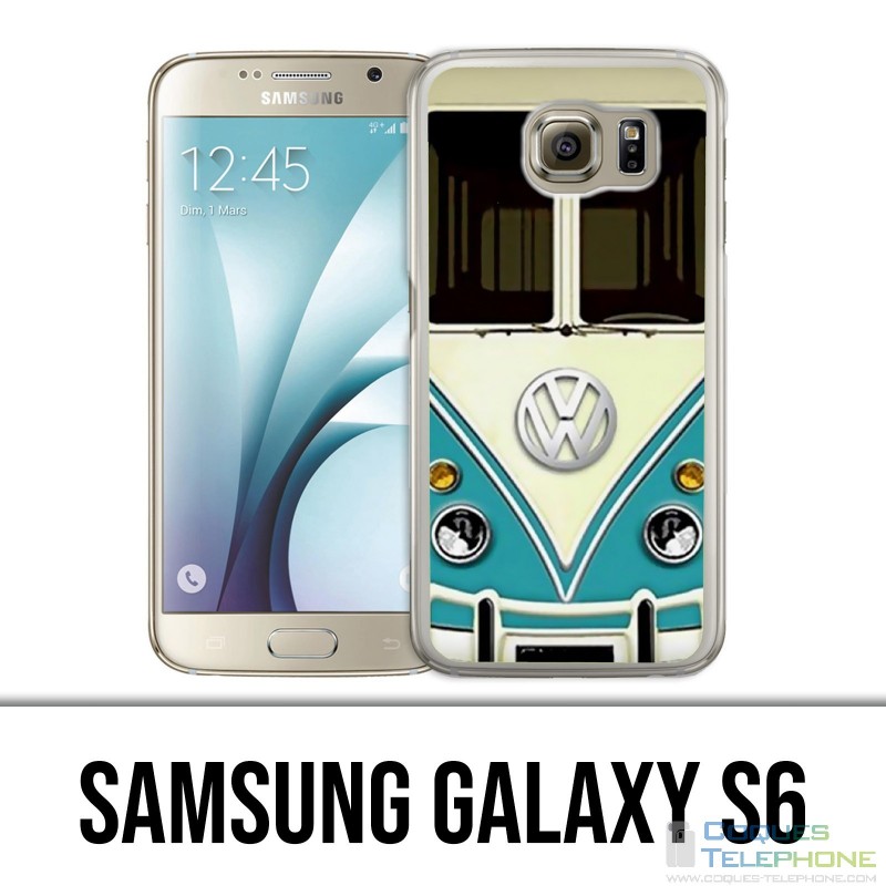 Coque Samsung Galaxy S6 - Combi Vintage Vw Volkswagen