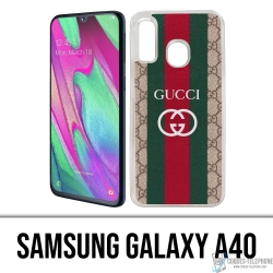 Funda Samsung Galaxy A40 - Gucci Bordado