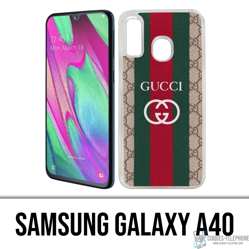 Samsung Galaxy A40 Case - Gucci-Stickerei