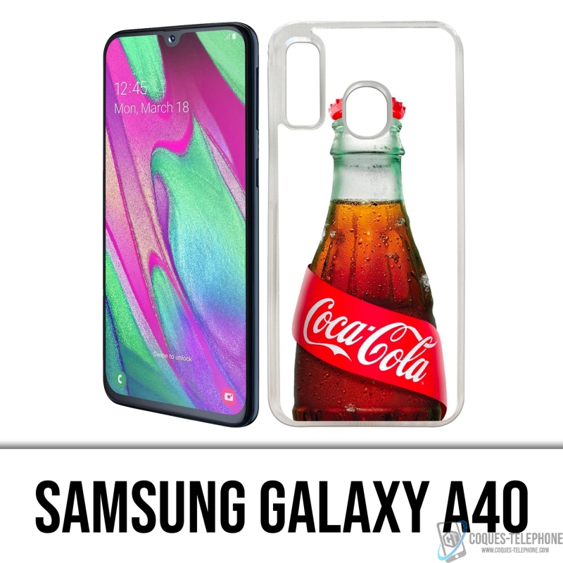 Coque Samsung Galaxy A40 - Bouteille Coca Cola