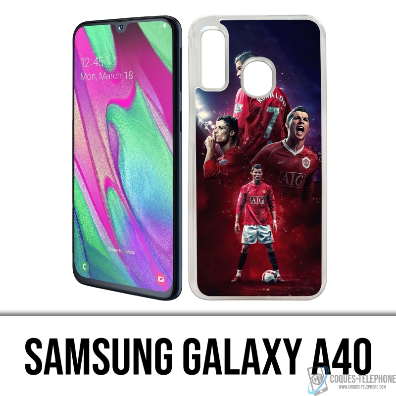 Cover Samsung Galaxy A40 - Ronaldo Manchester United