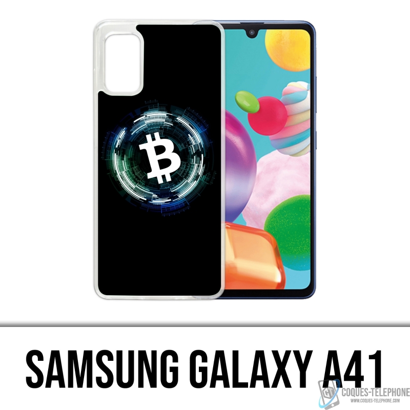 Coque Samsung Galaxy A41 - Bitcoin Logo