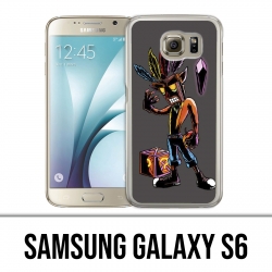 Custodia Samsung Galaxy S6 - Maschera Crash Bandicoot